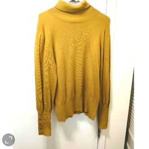 Trendy bishop sleeve lightweight top-spring/fall